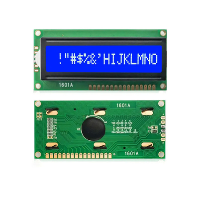 módulo negativo azul de 8 bits del carácter STN LCD del interfaz 16x1 del MPU de la MAZORCA de 1601A Dot Matrix