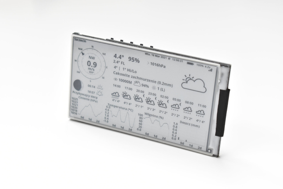 7.5' AM EPD 800*480 Pantalla de papel electrónico TFT interfaz MCU de matriz Módulo LCD