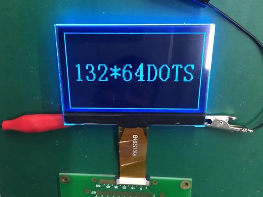 Módulo gráfico monocromático del LCD del DIENTE transmisivo de los puntos 132x64 de DFSTN