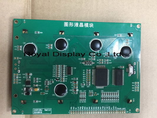 El contraluz 240x128 de FSTN 75mA puntea el módulo FFC de la exhibición del LCD de la MAZORCA con Blacklight blanco