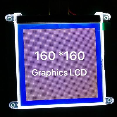 exhibición gráfica ROHS azul ISO del diente FSTN DOT Matrix LCD de 160*160 60mA LCD UC1698u