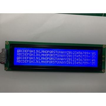 El positivo del LCD del segmento de la matriz exhibe FSTN que 40x4 positivo puntea