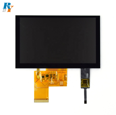 Monitor LCD del panel táctil de 800×480 Dots Tft Lcd Display Transmissive los 5.0in