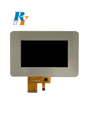 La exhibición 480×272 de TFT LCD de 4,3 pulgadas puntea el contraluz del CTP con el vidrio y el panel táctil de cubierta