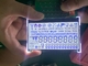 Pantalla LCD personalizada digital monocromática numérica Tipo de 7 segmentos