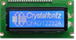 122*32 Módulo gráfico LCD CFAG12232A-TMI-TA STN Pantalla de transmisión azul de 6 horas con amplia temperatura