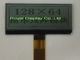 Módulo Stn-gris FSTN-positivo de la exhibición del precio de fábrica 128X64dots Cog/COB Stn LCD