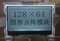 Modulo de LCD gráfico de color azul 128x64 puntos COG con voltaje de 3,3 V