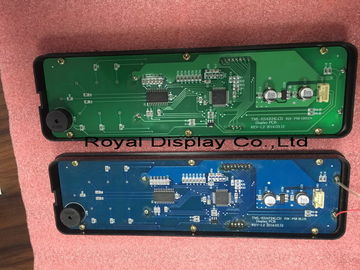 Panel LCD de encargo negativo del refrigerador HTN con la luz blanca de la parte posterior del LED