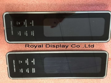 Panel LCD de encargo negativo del refrigerador HTN con la luz blanca de la parte posterior del LED