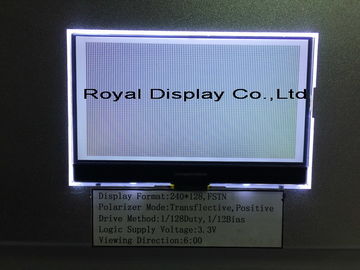 Módulo de 240*128 Dots Graphic LCD para el aire acondicionado/la automatización casera