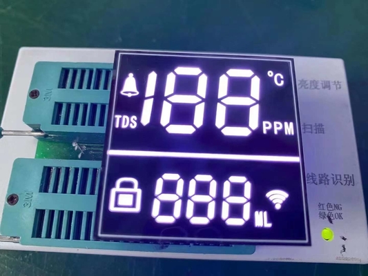 Exhibición común modificada para requisitos particulares de la pantalla LED de segmento del ánodo 7 FND con el conductor IC