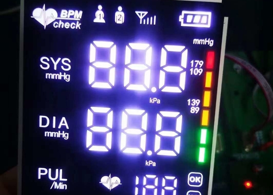 Exhibición común modificada para requisitos particulares de la pantalla LED de segmento del ánodo 7 FND con el conductor IC