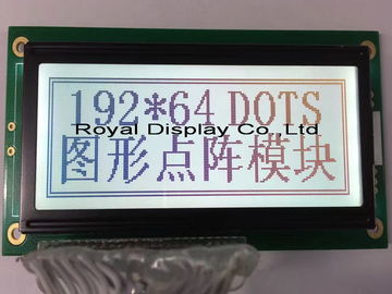 Dot Matrix Lcd Display Module para el uso industrial 192x64 puntea