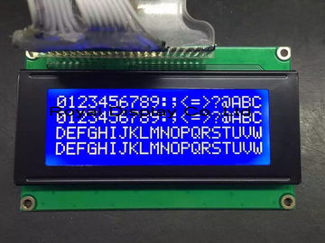 Carácter estándar 20x4 Lcd de RYP2004A, exhibición alfanumérica del módulo del LCD