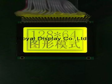 Exhibición del Lcd de 128 x 64 gráficos, fuente de alimentación del Lcd Dot Matrix Display 5v