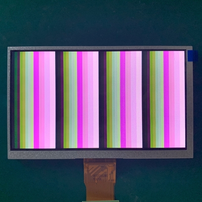 500nit pulgada modificada para requisitos particulares 1000 del RGB 7 de la resolución del liendre 1024x600 TFT LCD con el panel táctil