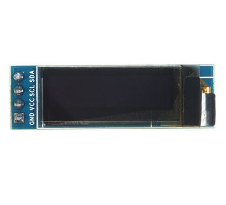 Serial 0,91" azul de 0,91 pulgadas 128x32 I2C IIC conductor del módulo SSD1306 de la exhibición de OLED LCD