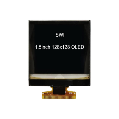 1,5&quot; exhibición de 128x128 LCD OLED 1,5 cuadrado blanco OLED del módulo I2C SH1107 de la exhibición de la pulgada