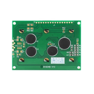 16x4 carácter monocromático 1604 del carácter STN LCD 16 Pin Display Module LCD 16x4