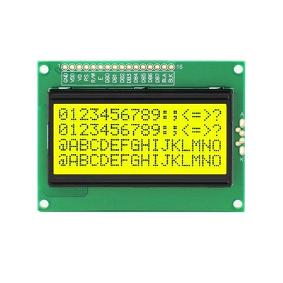 16x4 carácter monocromático 1604 del carácter STN LCD 16 Pin Display Module LCD 16x4