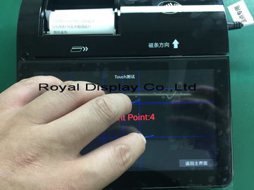 Brillante modificada para requisitos particulares del panel táctil del Lcd alto, prenda impermeable de la pantalla táctil de Tft