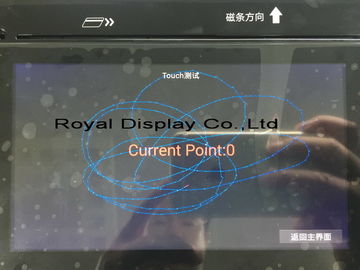 Brillante modificada para requisitos particulares del panel táctil del Lcd alto, prenda impermeable de la pantalla táctil de Tft