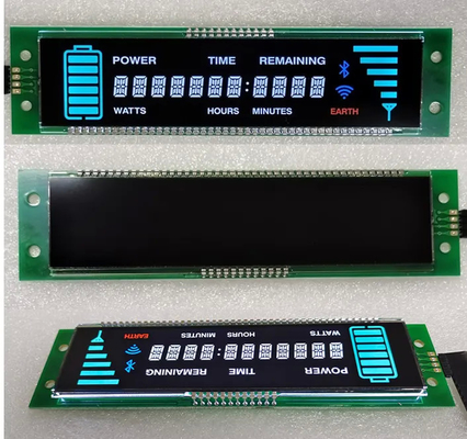 Negativa transmisiva del VA de Mini Tiny Transparent 7 del segmento de la exhibición micro del LCD