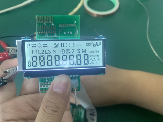 Negativa transmisiva del VA de Mini Tiny Transparent 7 del segmento de la exhibición micro del LCD