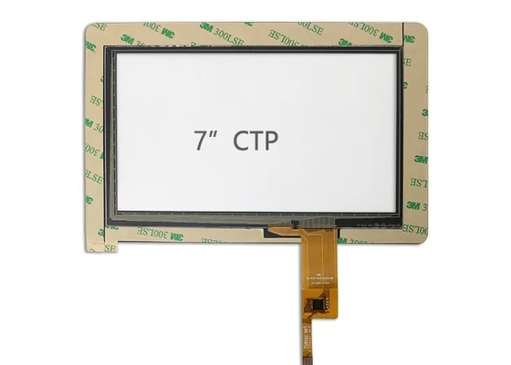 El panel táctil capacitivo de encargo I2C del Ctp interconecta 7 el panel multi de la pantalla táctil de la pulgada PCAP