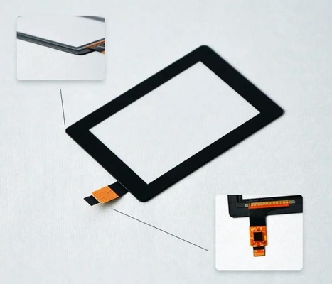 El panel capacitivo industrial de encargo de la pantalla táctil de la pantalla táctil I2C 3,5 de la pulgada tamaño pequeño