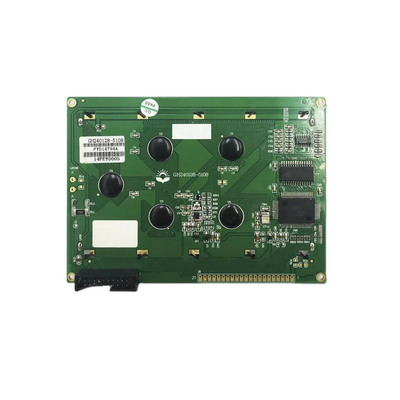 5.1inch STN gráfico LCD monocromático exhiben el fondo verde amarillo