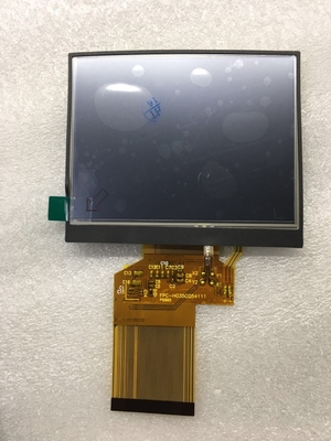 Exhibición de panel táctil capacitiva de 3,5 pulgadas del módulo de encargo de TFT LCD