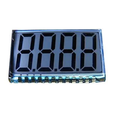 Pantalla LCD personalizada digital monocromática numérica Tipo de 7 segmentos