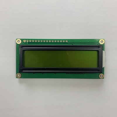 16x2 3.3V LCD basado en caracteres con rango de temperatura de -20°C a +70°C