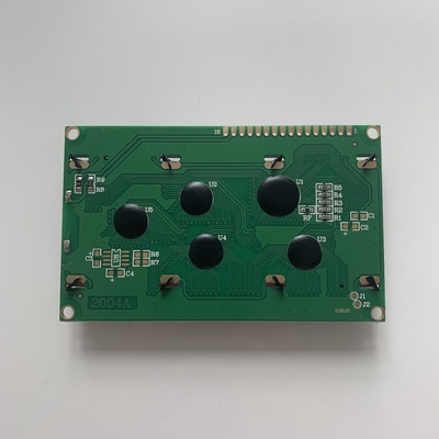 Módulo de pantalla LCD de 4x20 caracteres con luz de fondo verde amarilla