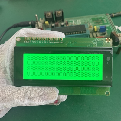 Módulo de pantalla LCD de 4x20 caracteres con luz de fondo verde amarilla