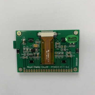 Display LCD OLED de 8 bits paralelo a 2,23' 128X32 puntos Tipo de letra amarillo/blanco/verde