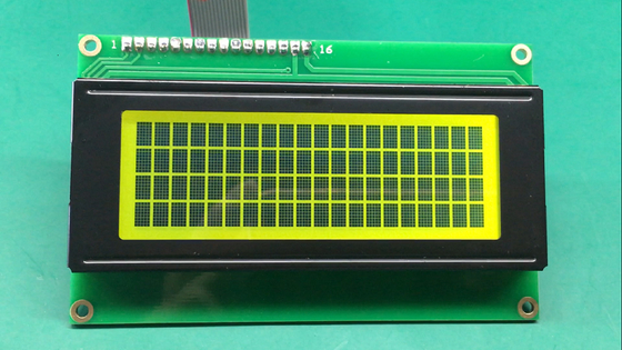 RY-C204LYILYW STN Modulo LCD de caracteres amarillo - verde con IC SPLC780D1-021A