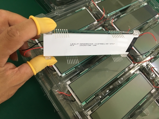 Módulo TN LCD para la escala electrónica transflectiva positiva monocromática 3.3V
