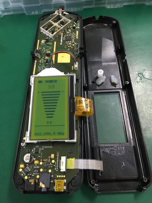 Modulo LCD 160*80 STN Amarillo Verde con IC 1698U Monocromo bajo consumo de energía