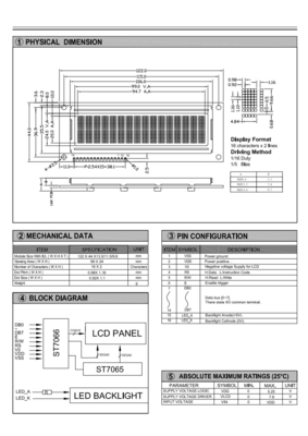 16*2 Modulo LCD STN de gran tamaño Negativo azul monocromo con IC ST7065