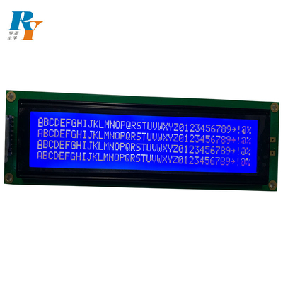 Modulo LCD STN de 40*4 caracteres Azul Negativo Monocromo Gran Tamaño Con ST7065/7066