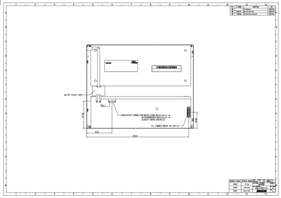 G104V1-T03 Módulo LCD TFT Innolux de 10,4 pulgadas 640*480 RGB VGA 1500:1