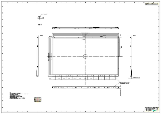 Innolux 21.5 pulgadas G215HCJ-L02 TFT módulo LCD 1920 * RGB * 1080 Negro 5.0V