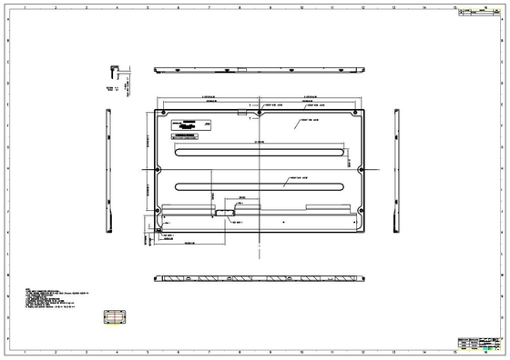 Innolux 21.5 pulgadas G215HCJ-L02 TFT módulo LCD 1920 * RGB * 1080 Negro 5.0V