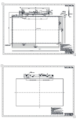 23Módulo LCD TFT de 6 pulgadas Innolux 1366 * 768 RGB 3000: 1 Relación de contraste alto