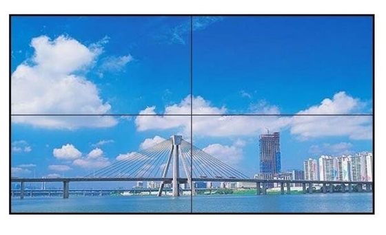 SLCD 55' 65' 75' 2K FHD Panel LCD empalmado personalizado con bisel ultra delgado de 3,5 mm