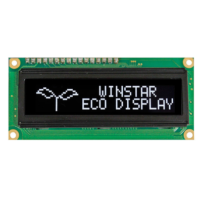 2.4'' 100*16 puntos Módulo OLED monocromático de pantalla industrial/médica WEG010016A