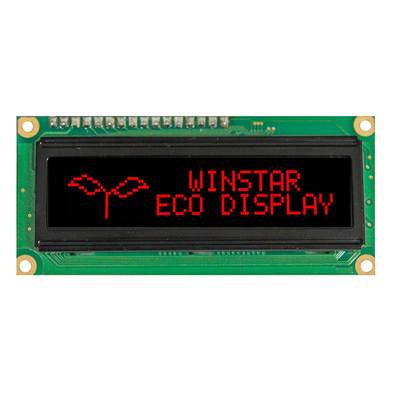 2.4'' 100*16 puntos Módulo OLED monocromático de pantalla industrial/médica WEG010016A